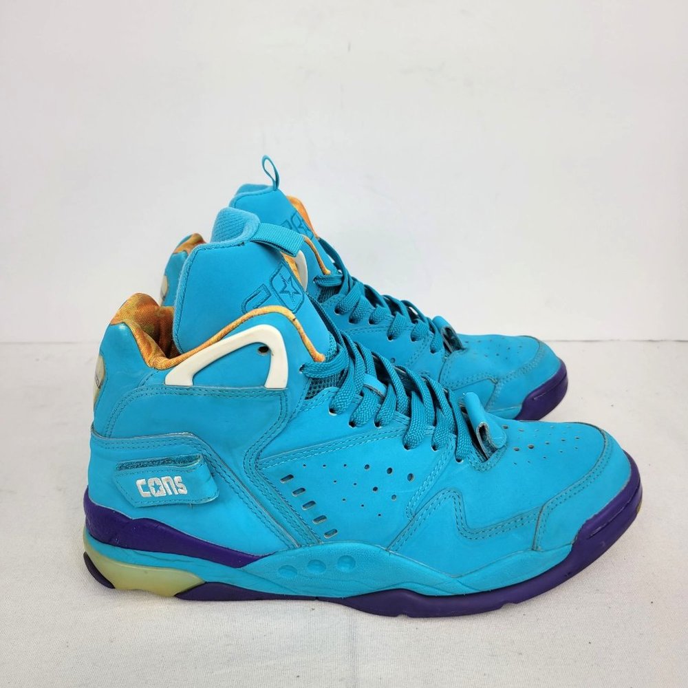 Converse Aero Jam Charlotte Hornets Men's Basketball Shoes 144260C US Size 8.5